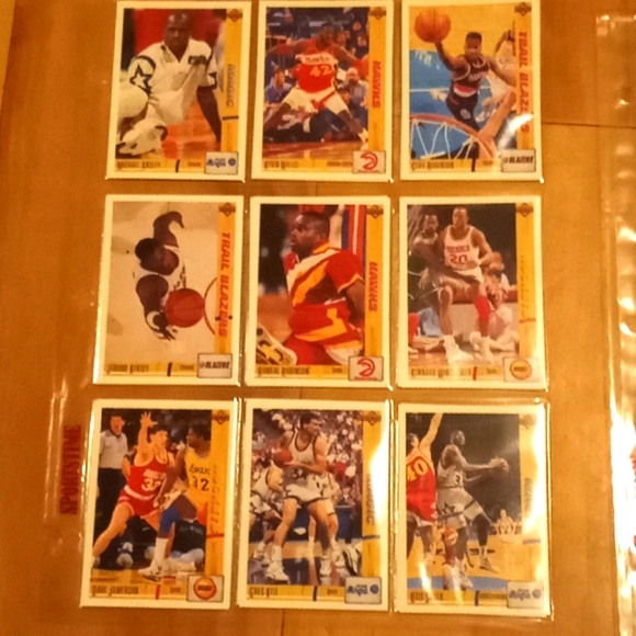 126 1991-1992 edition Upper deck co. Basketball - Picture 1 of 16